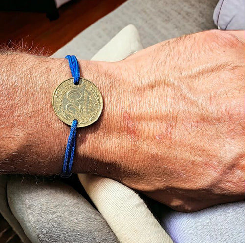 Bracelet Marianne ~ Bleu 1962-2000