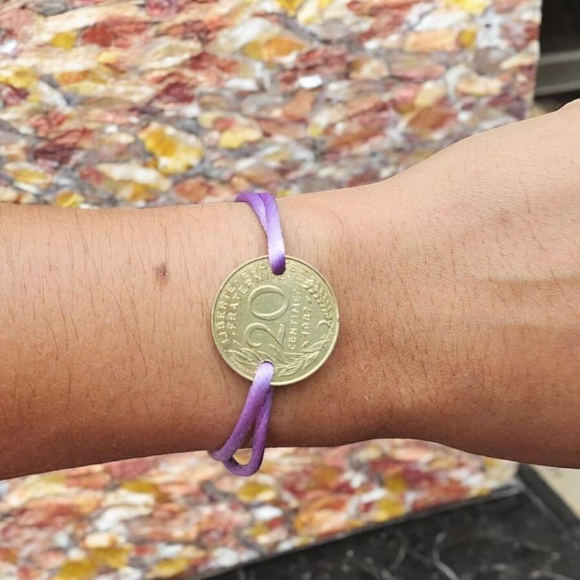 Bracelet Marianne ~ Lavande 1962-2000