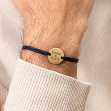 Charger l'image dans la galerie, 🤍 Bracelet Personnalisé doré – Prénom, Date ou Message