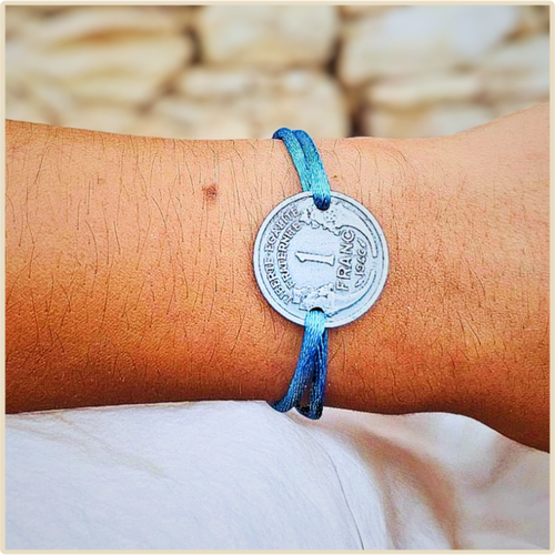✨ Bracelet “Morlon Satiné” – L’éclat du passé revisité