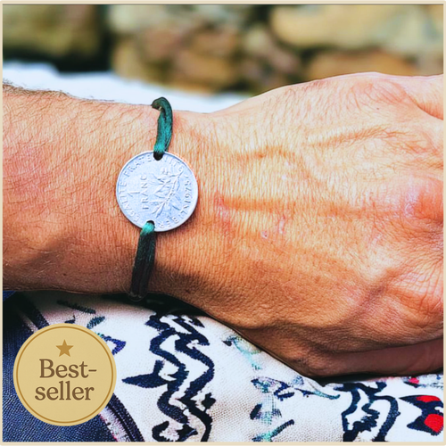 ✨ Bracelet “Semeuse Satiné” – La finesse artisanale des années 70 (1960–1978)