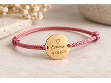 Charger l'image dans la galerie, 🤍 Bracelet Personnalisé doré – Prénom, Date ou Message