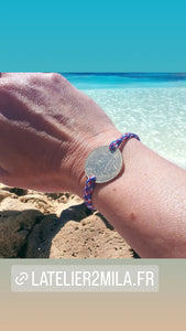 Bracelet Marianne ~ Bleu ciel