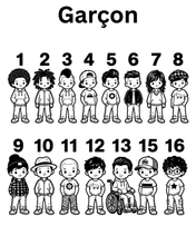 Charger l'image dans la galerie, Porte-clefs famille personnalisé avec personnages et prénoms gravés