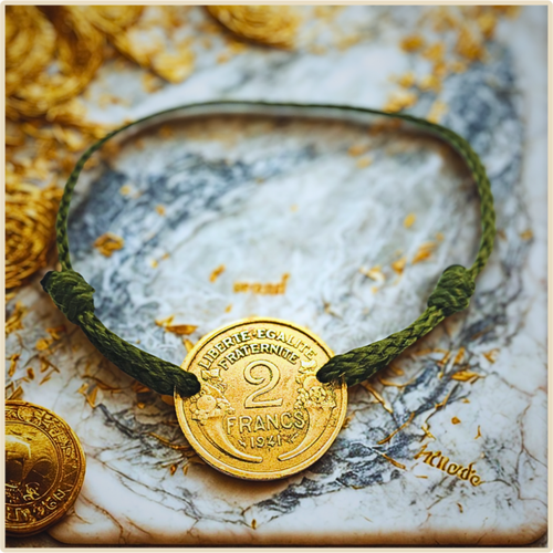 ⚜️ Bracelet “Morlon” – L’authenticité des années 40