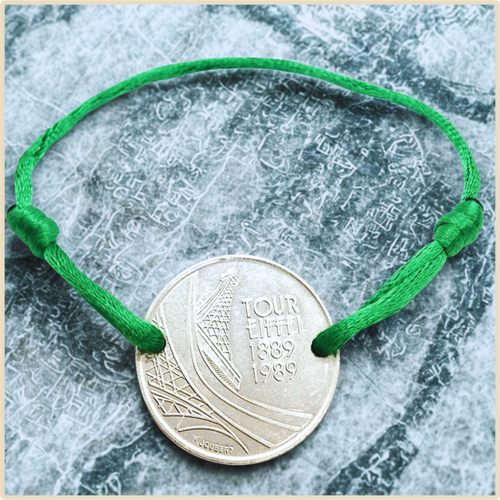 🗼 Bracelet “Eiffel 1989” – Le symbole du savoir-faire français (1989)