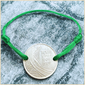 🗼 Bracelet “Eiffel 1989” – Le symbole du savoir-faire français (1989)
