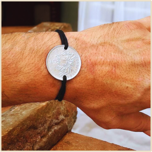 🌾 Bracelet “Grande Semeuse” – Le souffle du renouveau (1987–1995)