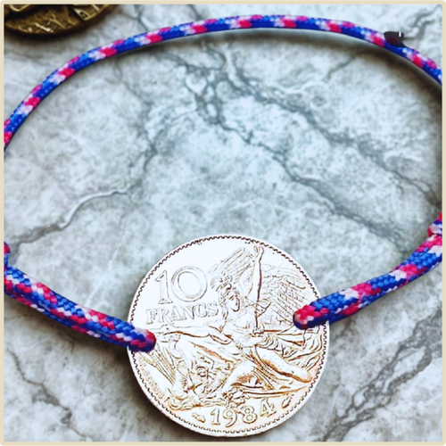 🇫🇷 Bracelet “Rude 1984” – L’audace du patrimoine français (1984)