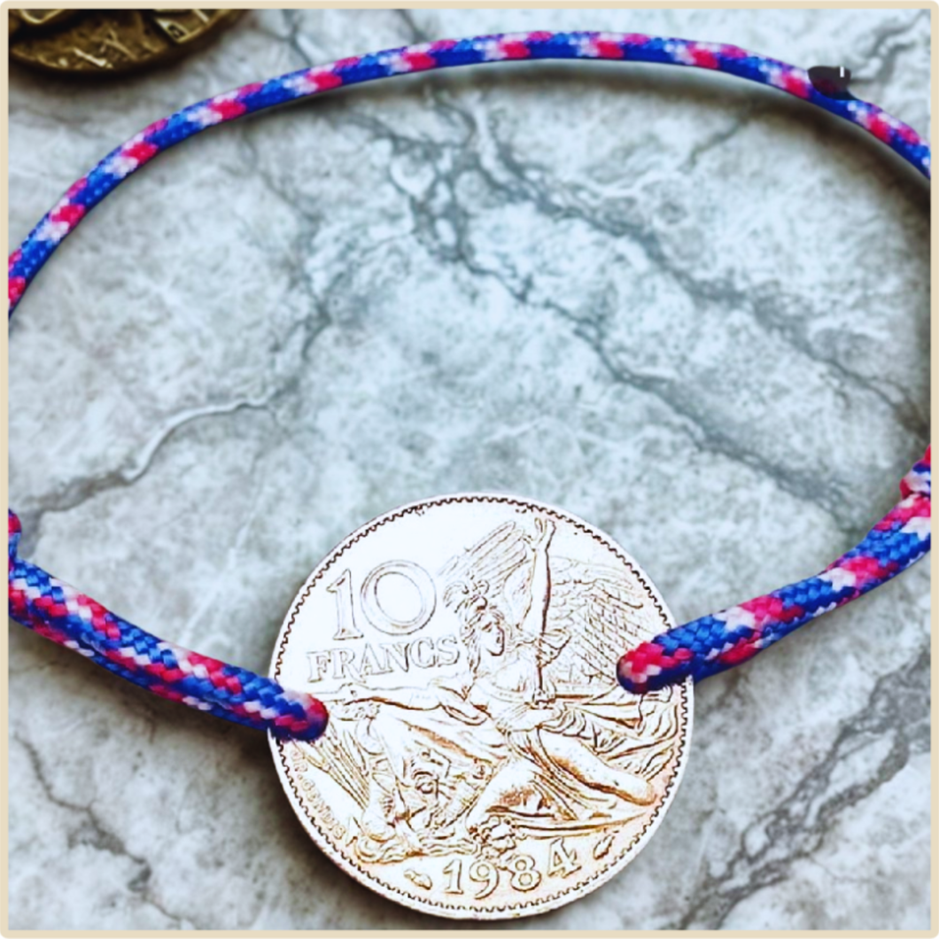 🇫🇷 Bracelet “Rude 1984” – L’audace du patrimoine français (1984)