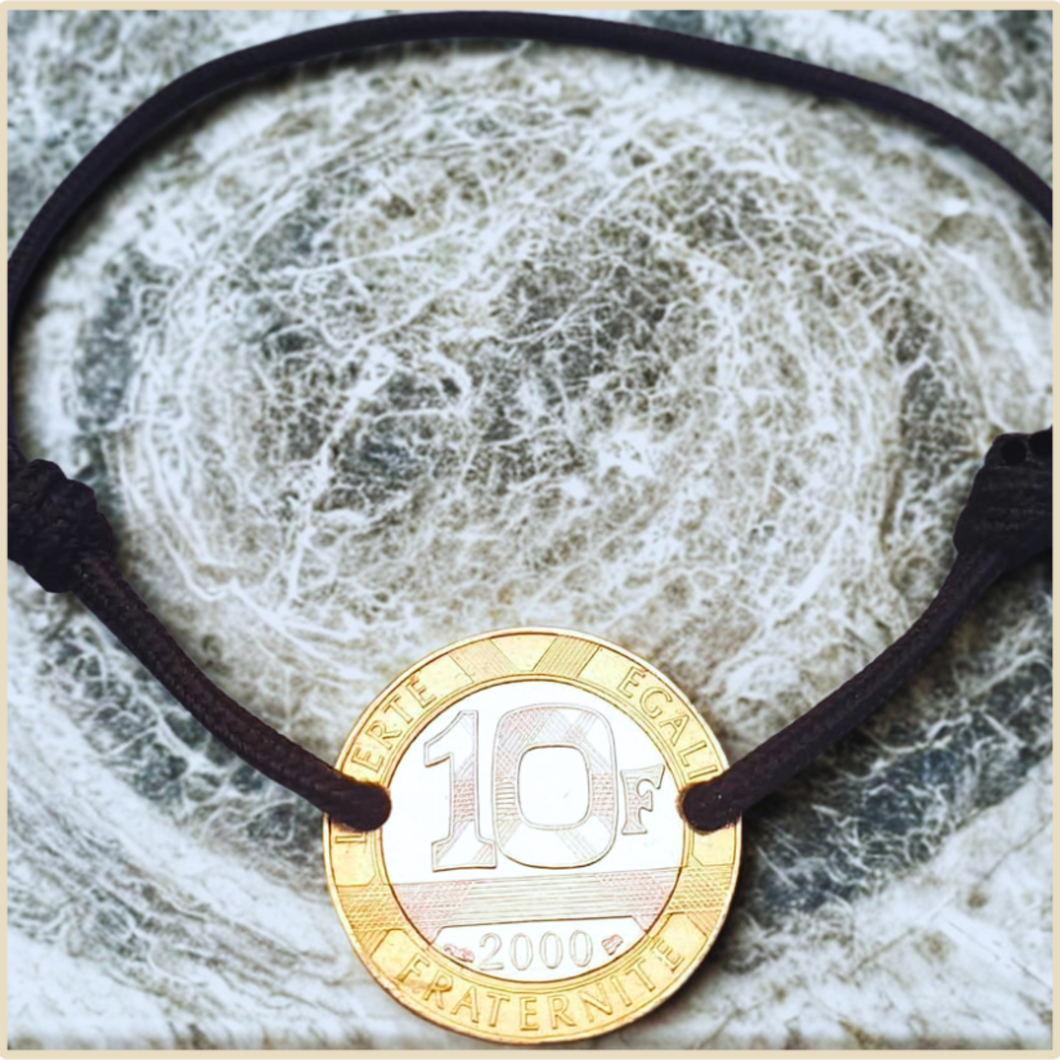 🌟 Bracelet “Génie de la Bastille” – L’esprit de liberté (1988–2000)