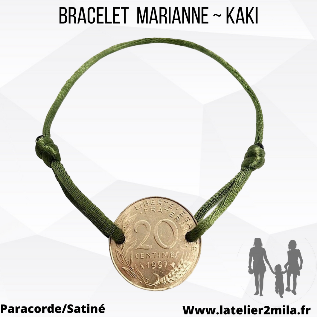 Bracelet Marianne ~ Kaki