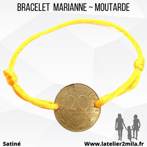 Bracelet Marianne ~ Moutarde