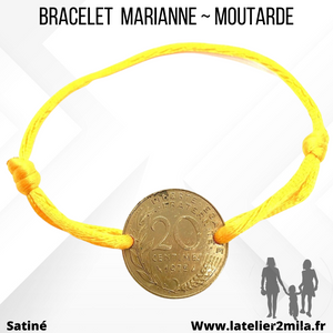Bracelet Marianne ~ Moutarde