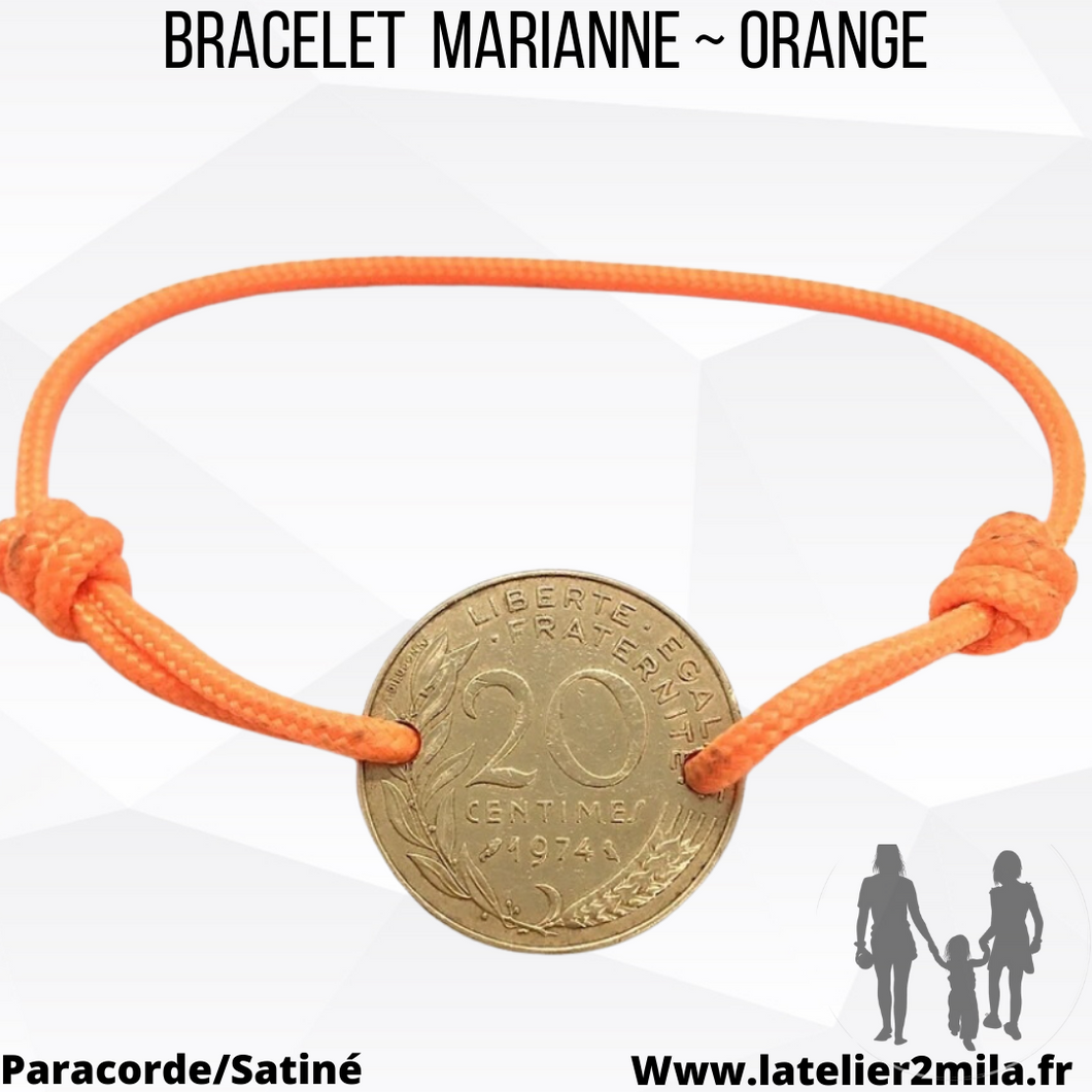 Bracelet Marianne ~ Orange