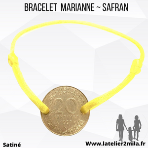 Bracelet Marianne ~ Safran