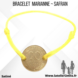 Bracelet Marianne ~ Safran