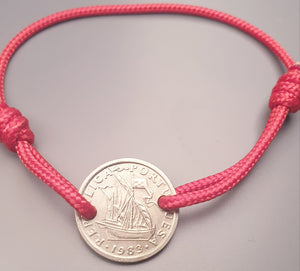 Bracelet 2,5 escudo Portugal Paracorde