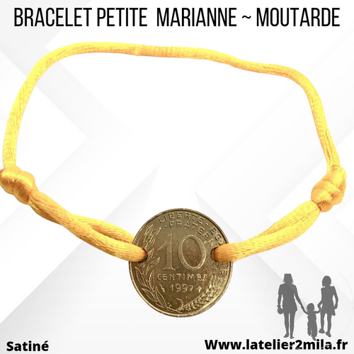 Bracelet Petite Marianne ~ Moutarde