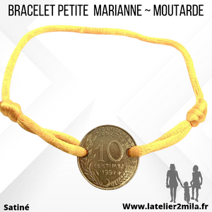 Bracelet Petite Marianne ~ Moutarde