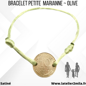 Bracelet Petite Marianne ~ Olive