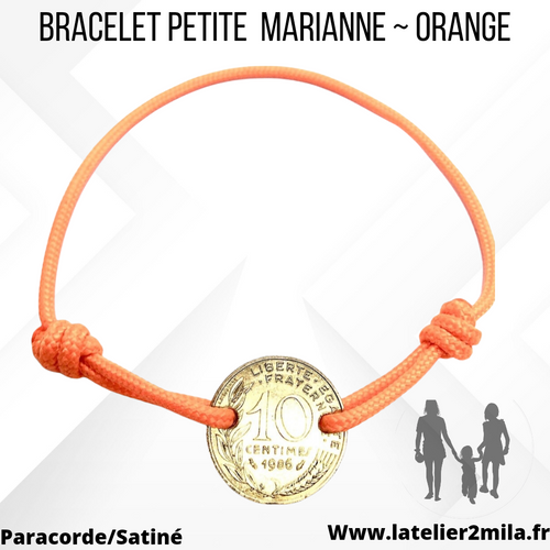 Bracelet Petite Marianne ~ Orange