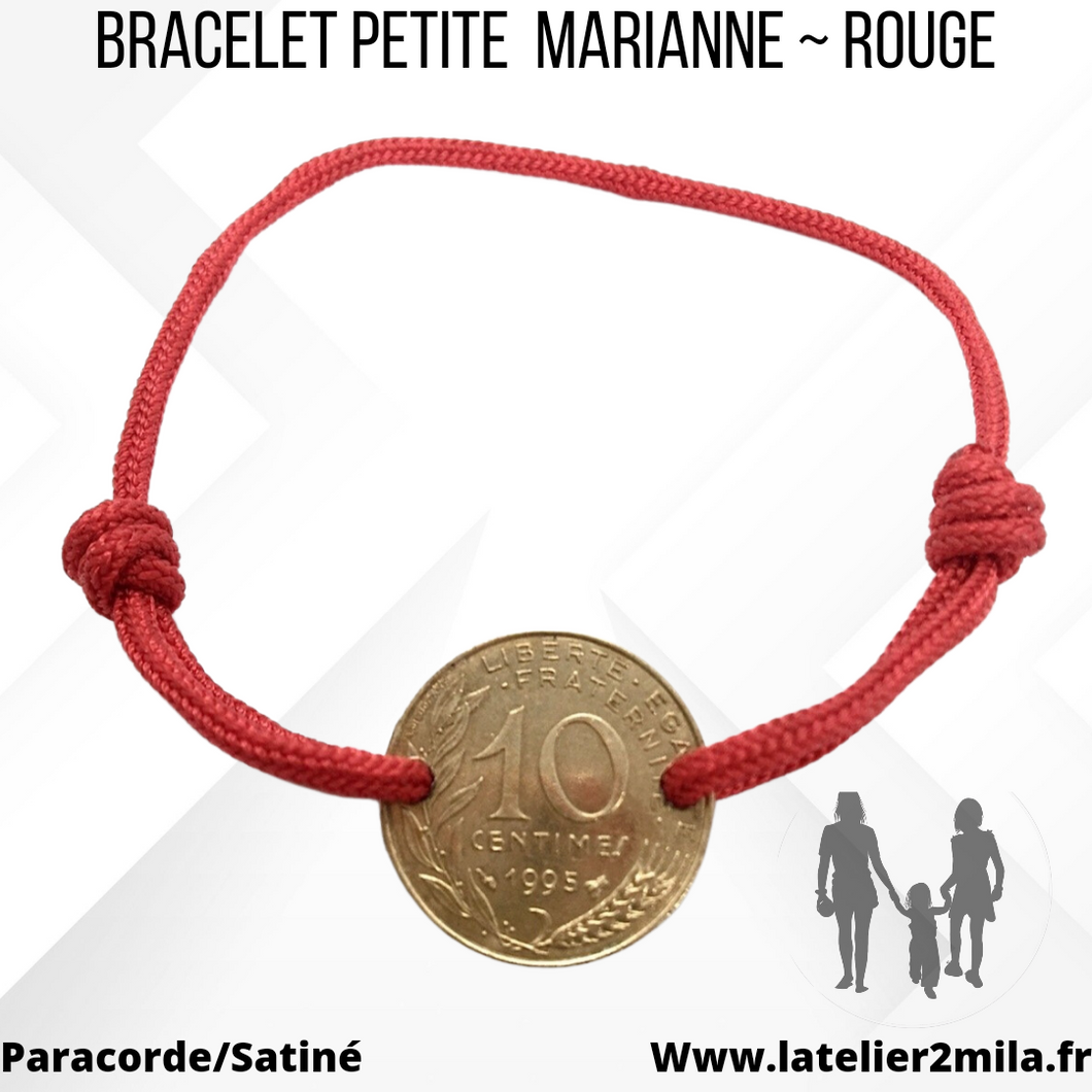 Bracelet Petite Marianne ~ Rouge