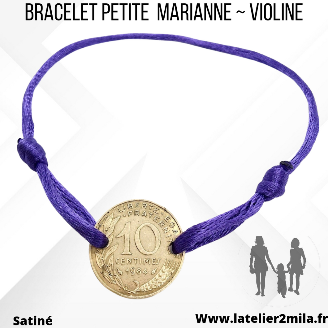 Bracelet Petite Marianne ~ Violine