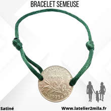 Charger l&#39;image dans la galerie, Bracelet Semeuse ~ Satiné 1960-1978