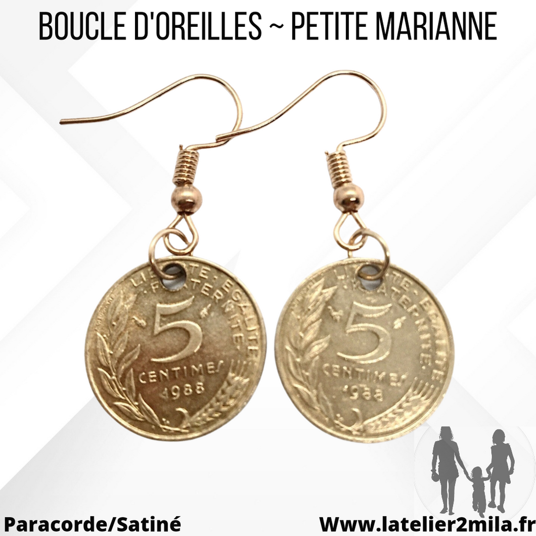 Boucles d’oreilles ~ Petite Marianne