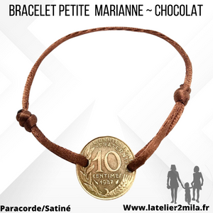 Bracelet Petite Marianne ~ Chocolat