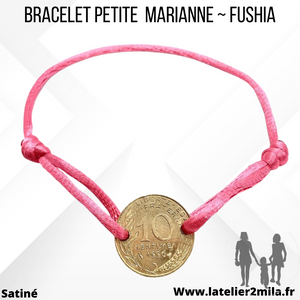 Bracelet Petite Marianne ~ Fushia