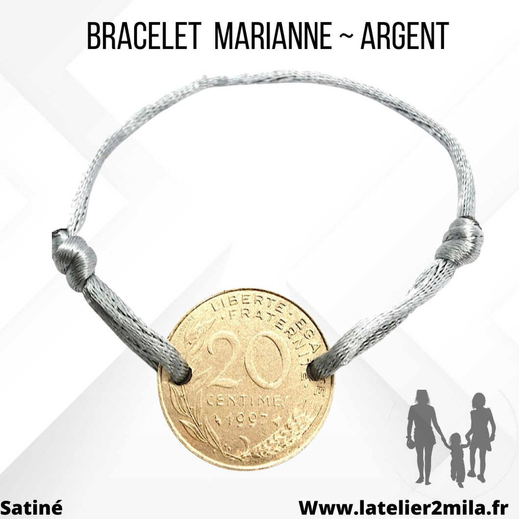Bracelet Marianne ~ Argent