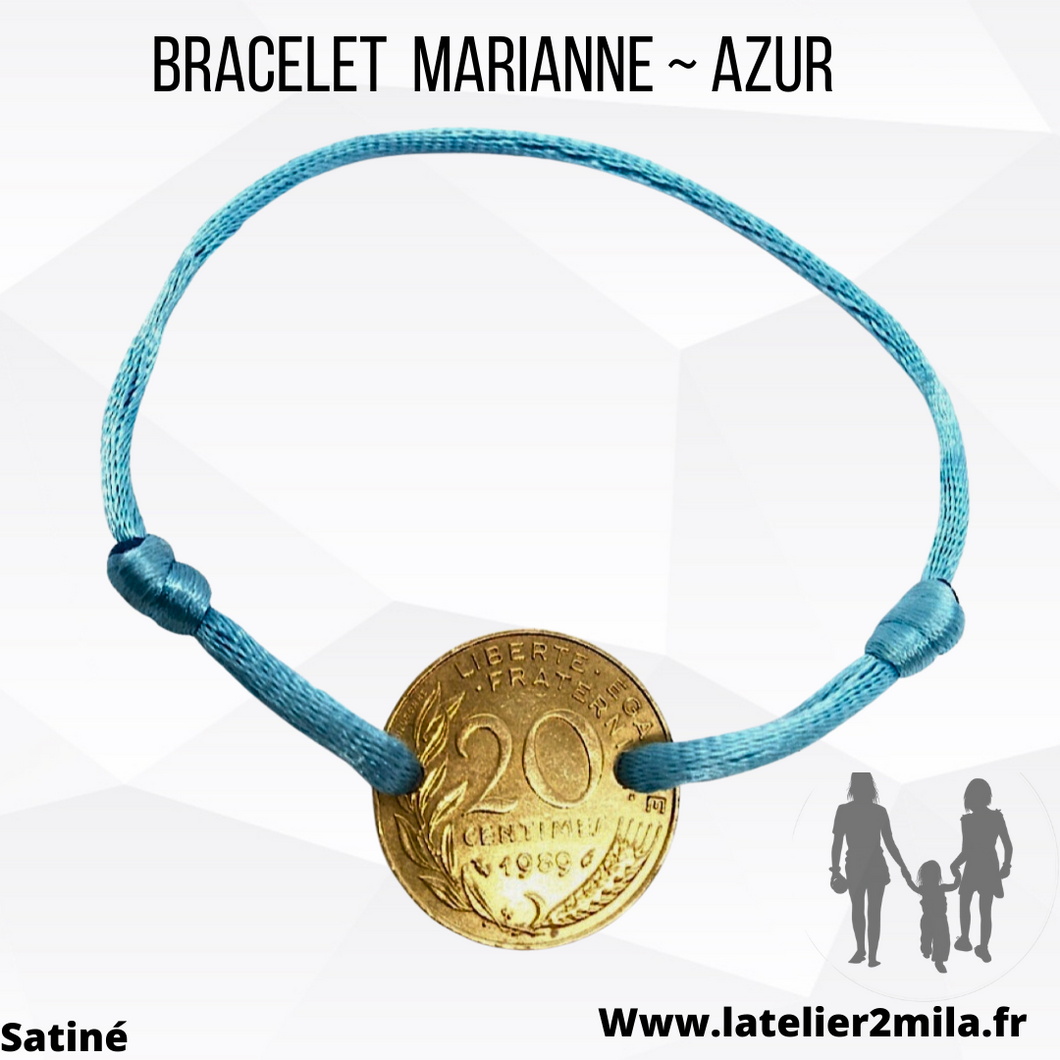 Bracelet Marianne ~ Azur
