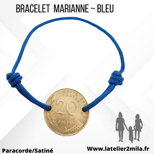 Bracelet Marianne  ~ Bleu