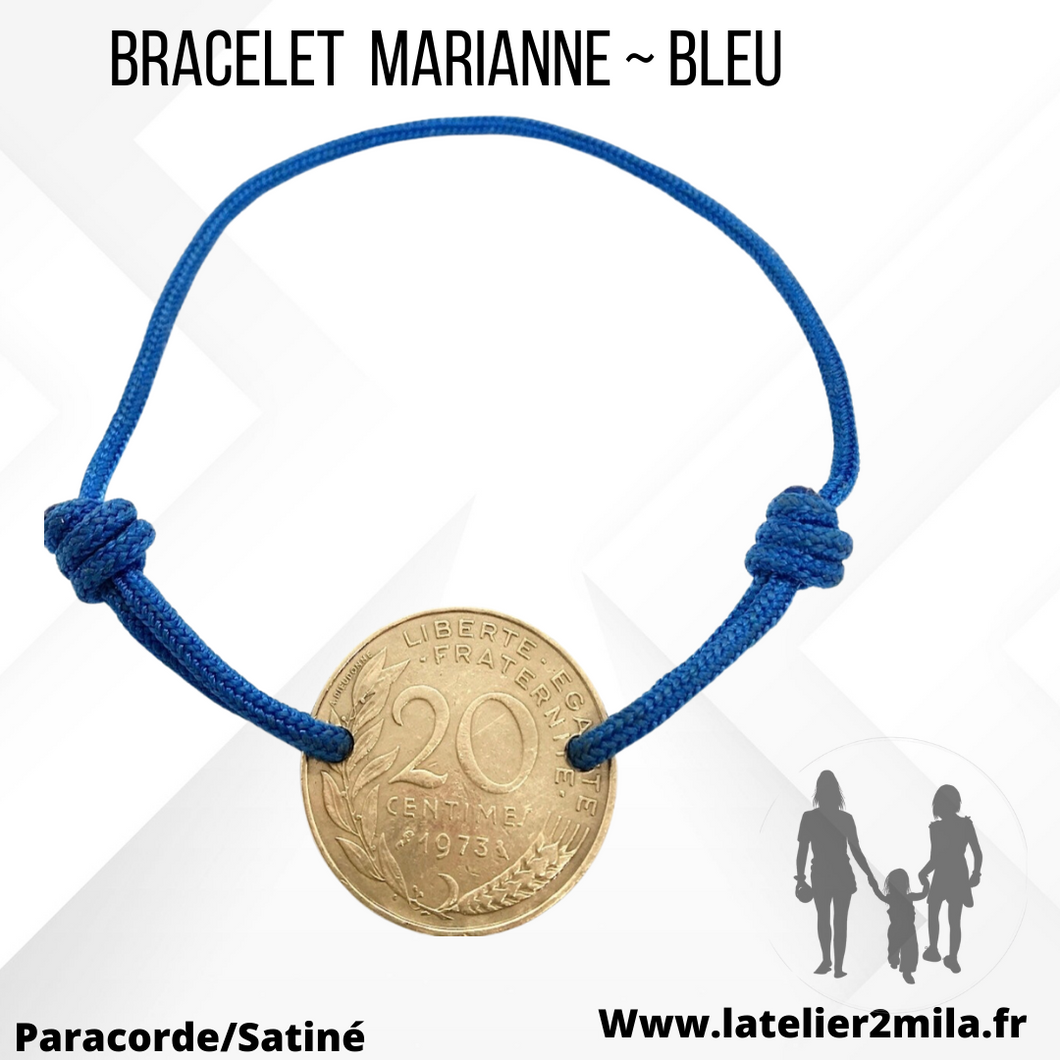 Bracelet Marianne  ~ Bleu