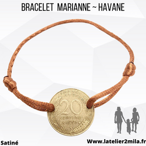 Bracelet Marianne ~ Havane