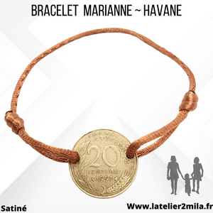 Bracelet Marianne ~ Havane