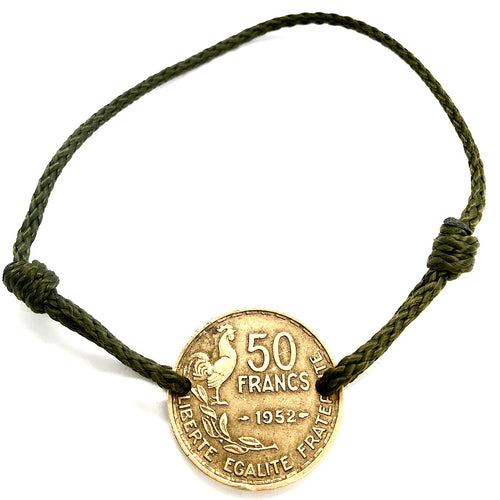 Un Bracelet Unique : 50 Francs Guiraud, Artisanat Français (1951 - 1953)